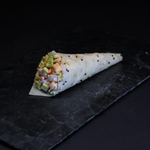 Temaki Crevettes (1 pc)