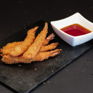 Frittierte Garnelen (5 Stk)